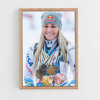 ap-lindsey vonn-3 cadre Bois clair