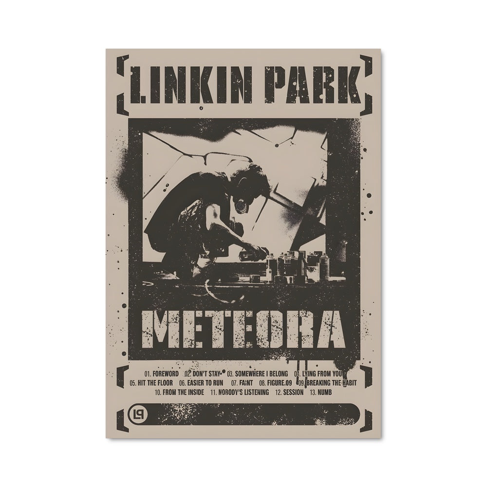 Poster Linkin Park Live in Metal