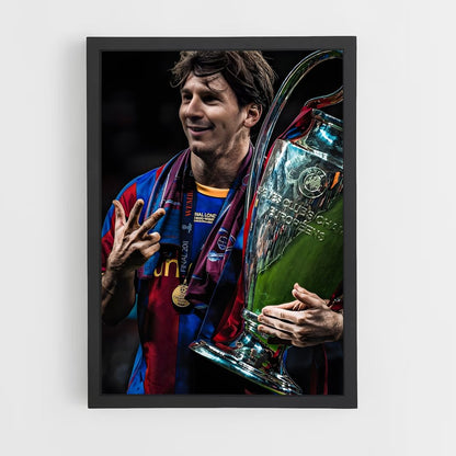 ap-lionel messi-1 cadre Noir