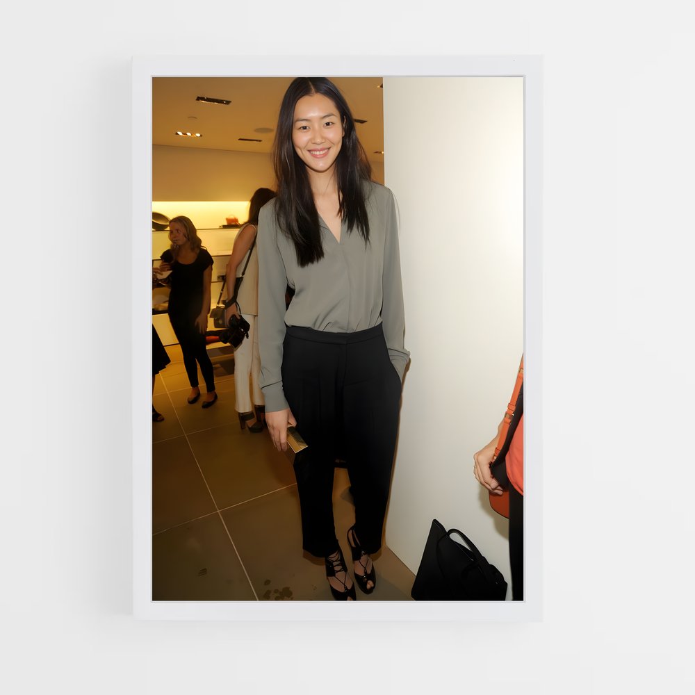 ap-liu wen-3 cadre Blanc