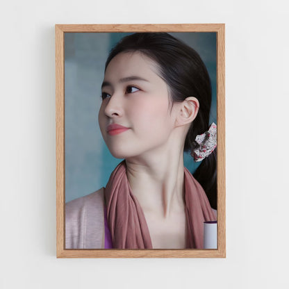 ap-liu yifei-7 cadre Bois clair