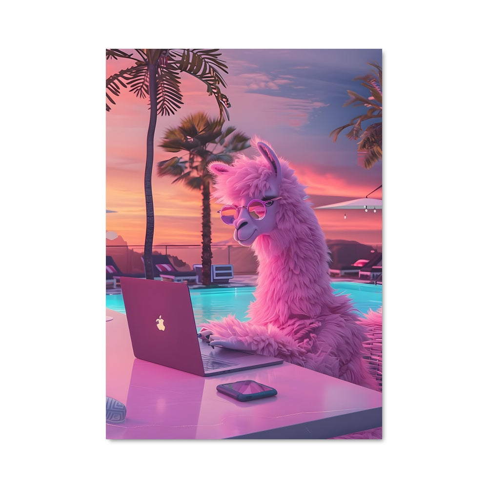 Poster Llama Land
