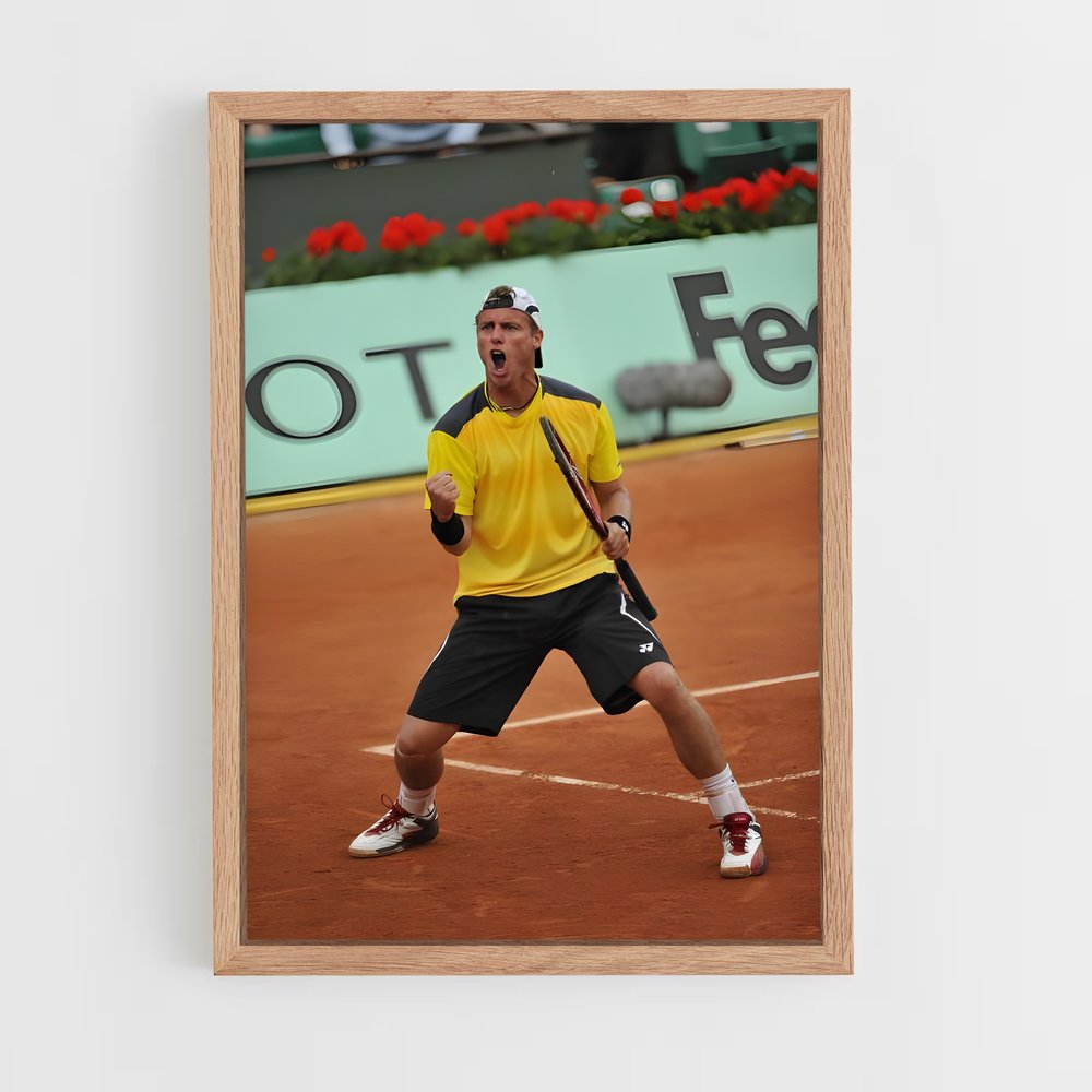 ap-lleyton hewitt-1 cadre Bois clair