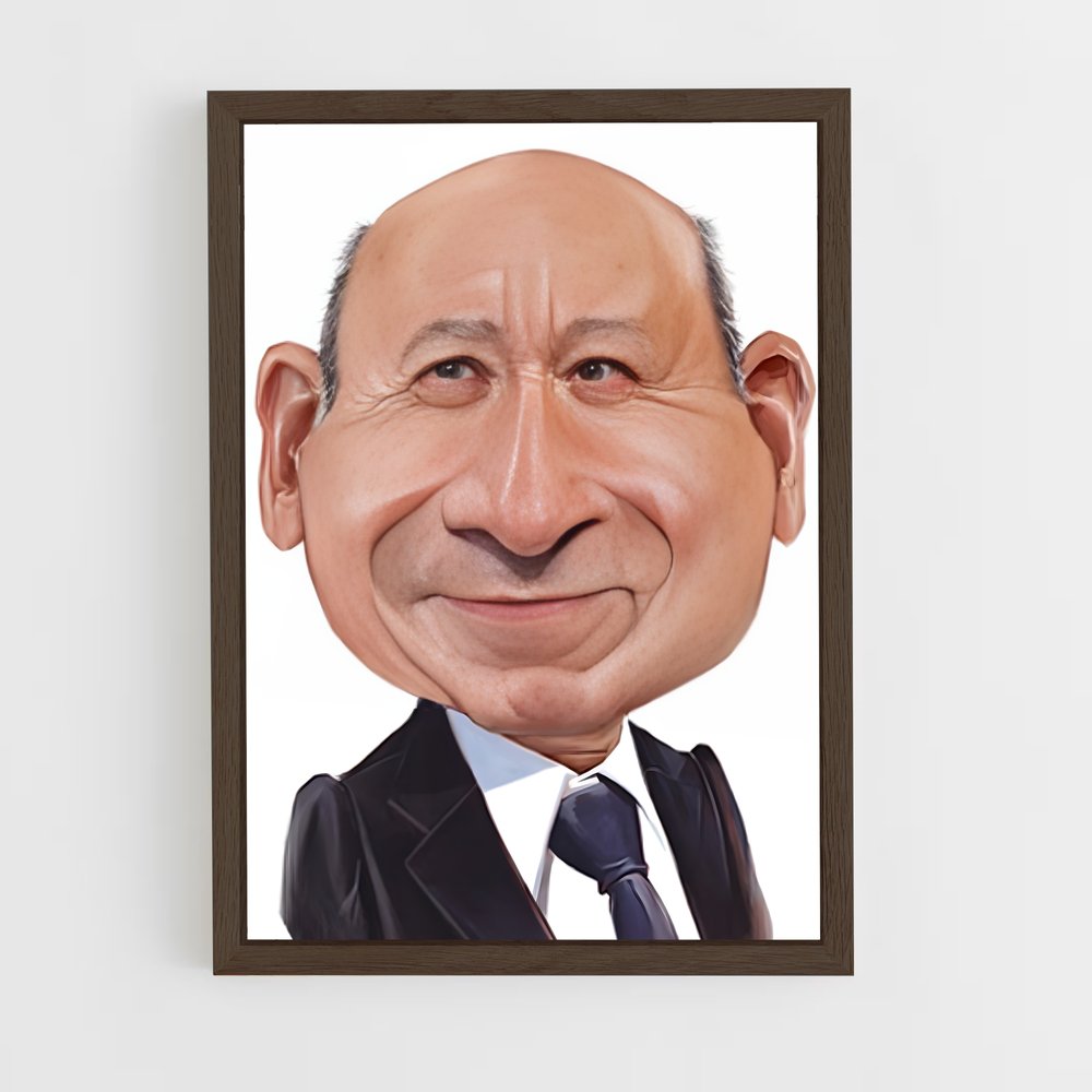 ap-lloyd blankfein-2 cadre Bois foncé