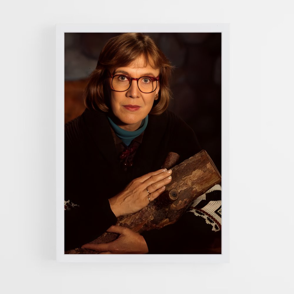 ap-log lady-2 cadre Blanc