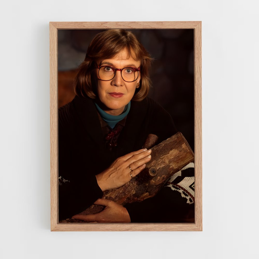 ap-log lady-2 cadre Bois clair