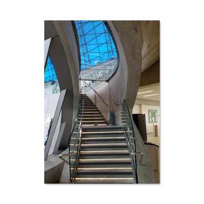 Poster Escaliers de Verre