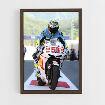 ap-loris capirossi-2 cadre Bois foncé