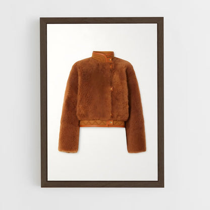ap-loro piana-4 cadre Bois foncé