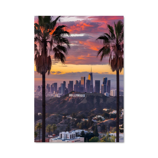 Poster Coucher de Hollywood