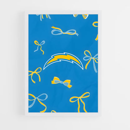 ap-los angeles chargers-1 cadre Blanc
