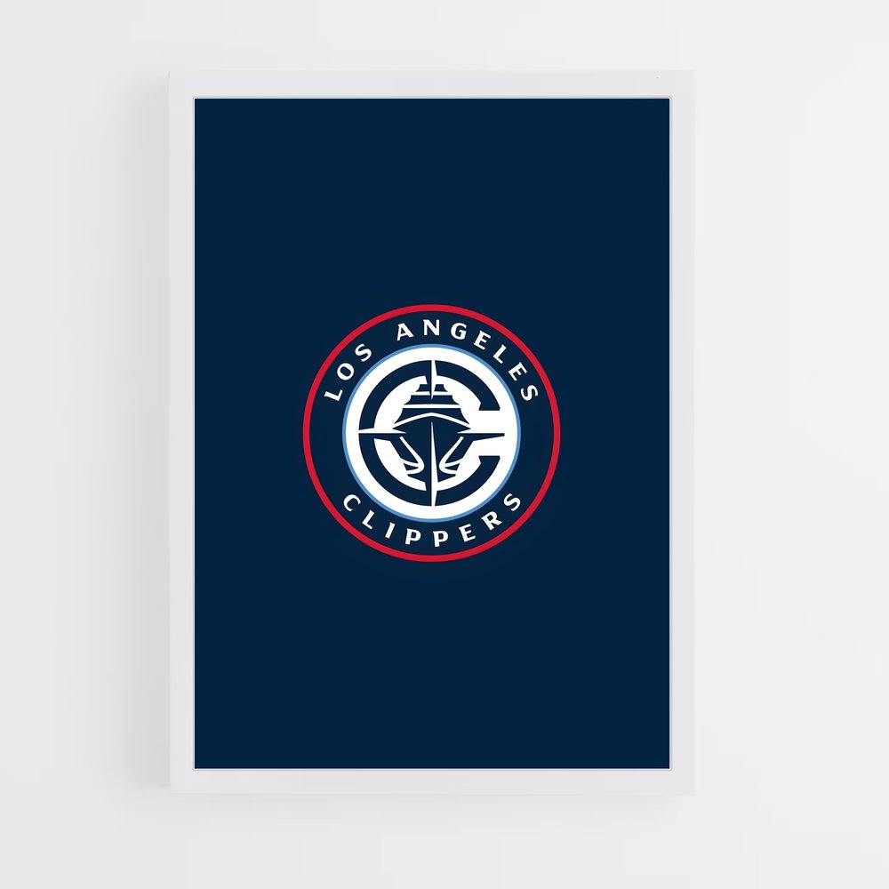 ap-los angeles clippers-1 cadre Blanc