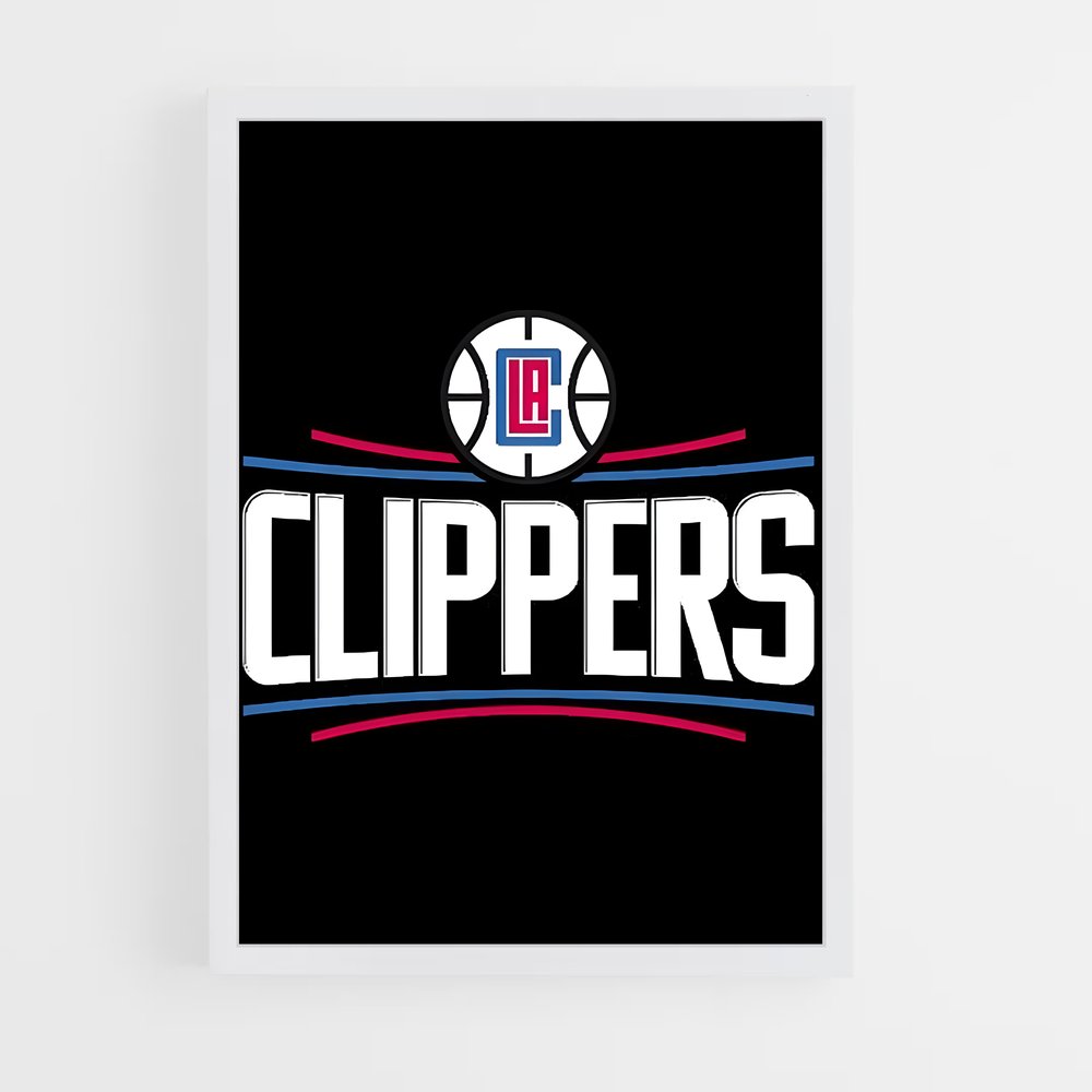 ap-los angeles clippers-3 cadre Blanc