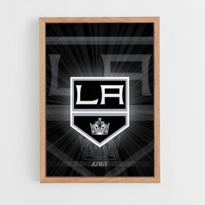ap-los angeles kings-5 cadre Bois clair
