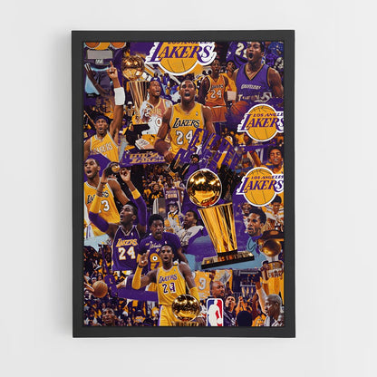 ap-los angeles lakers-6 cadre Noir