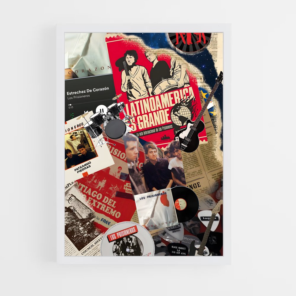 ap-los prisioneros-3 cadre Blanc