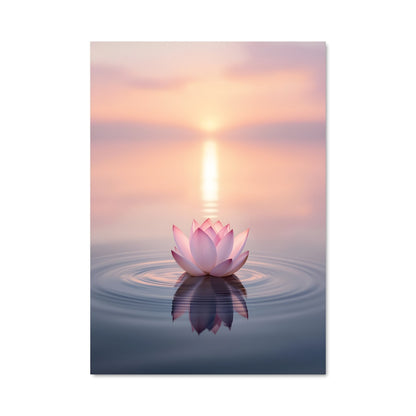Poster Lotus Éclat