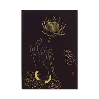 Poster Lotus flower 16047
