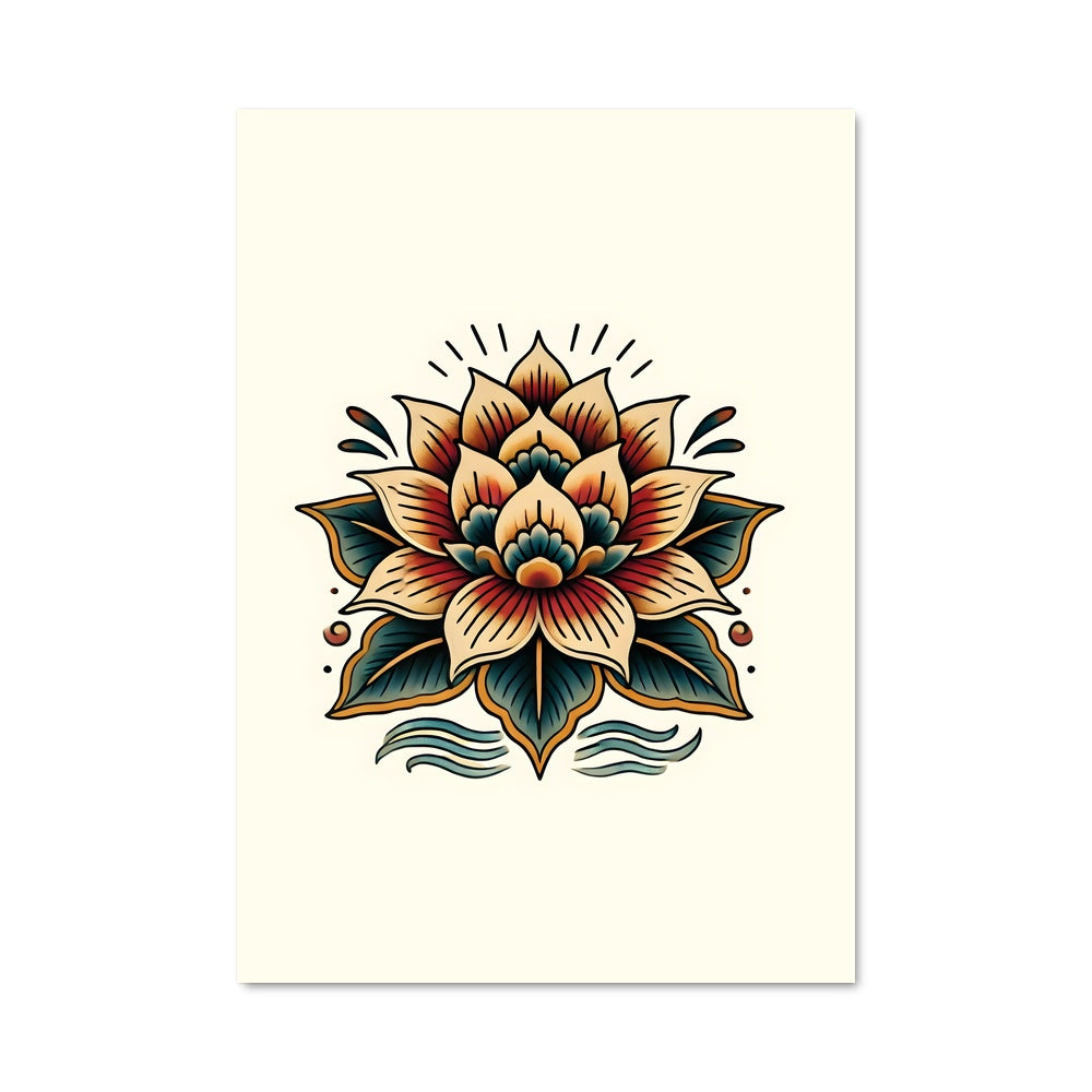 Poster Lotus Ink
