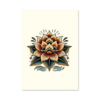 Poster Lotus Ink