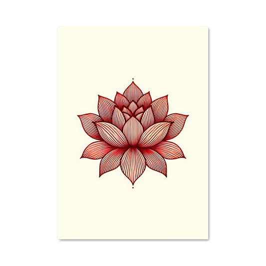 Poster Fleur Éclatante