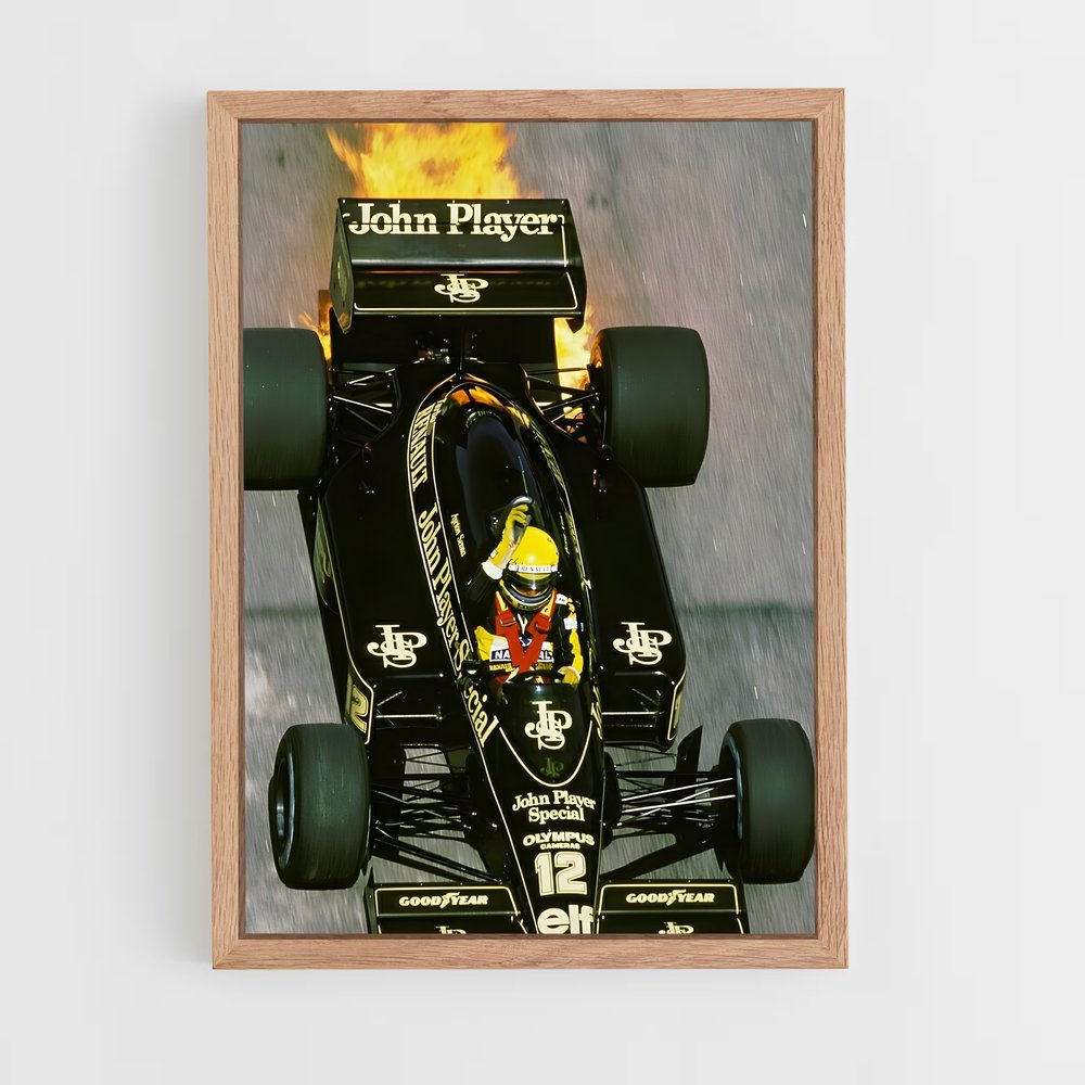 ap-lotus f1 team-1 cadre Bois clair