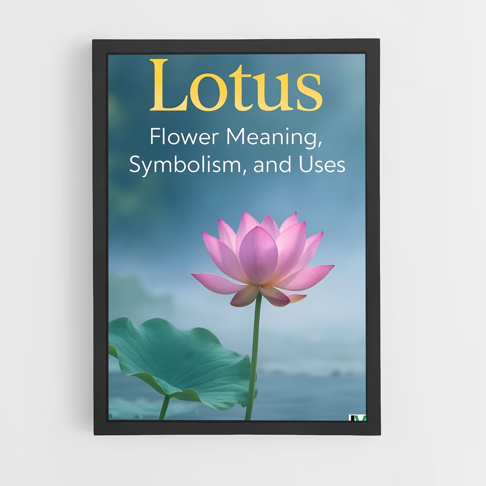 ap-lotus flower-10 cadre Noir
