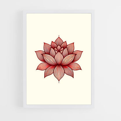 ap-lotus flower-9 cadre Blanc