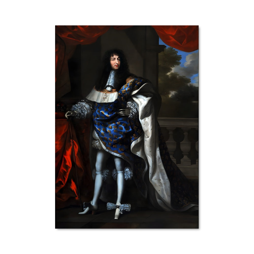Poster Le Roi en Bleu