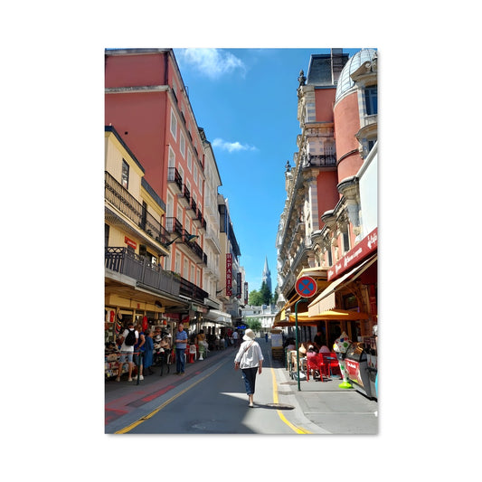 Poster Promenade à Lourdes