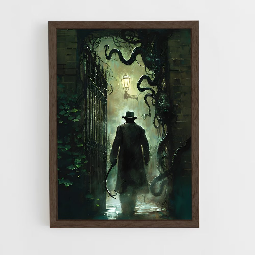 ap-lovecraft-2 cadre Bois foncé