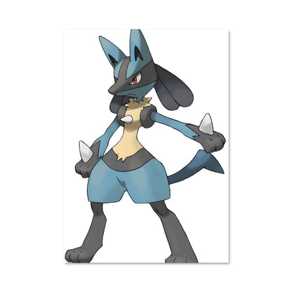 Poster Lucario : L'Esprit Combattant