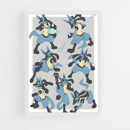 ap-lucario-4 cadre Blanc