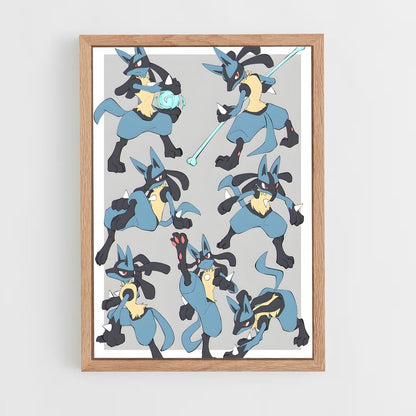 ap-lucario-4 cadre Bois clair