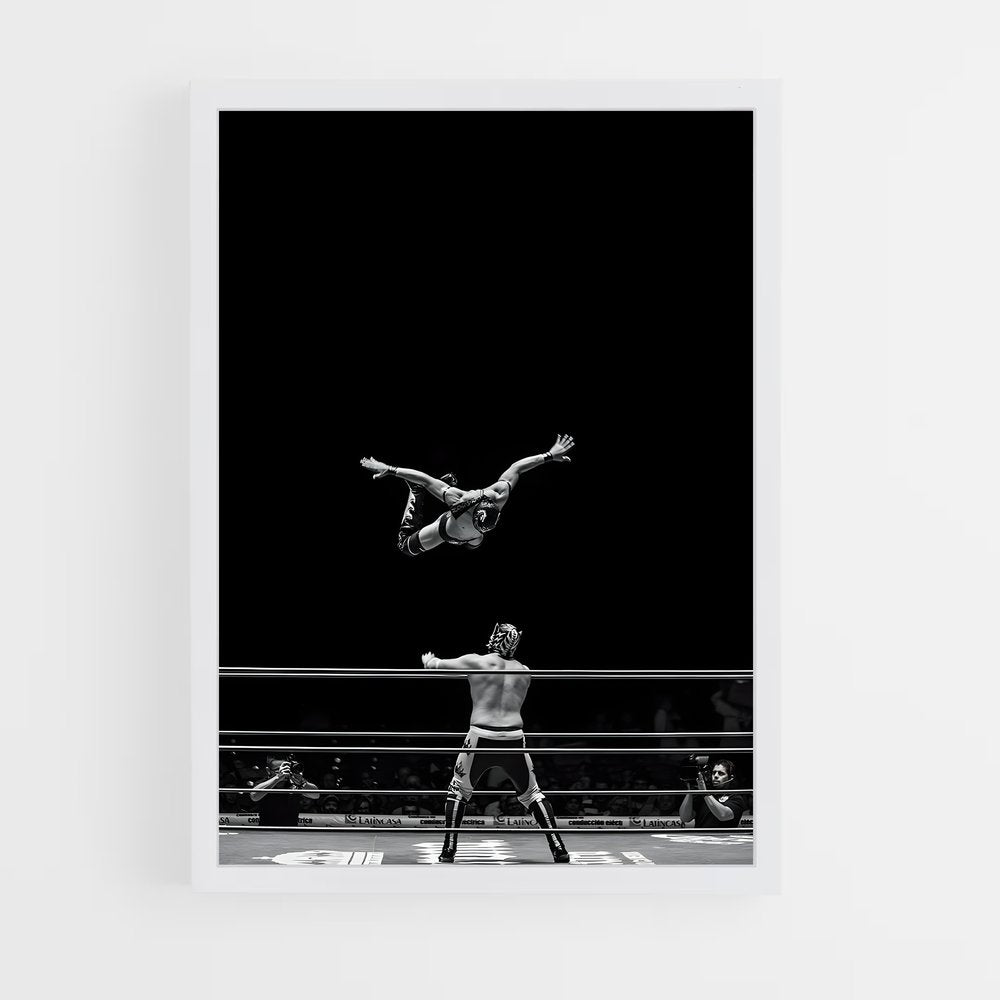ap-lucha libre-4 cadre Blanc