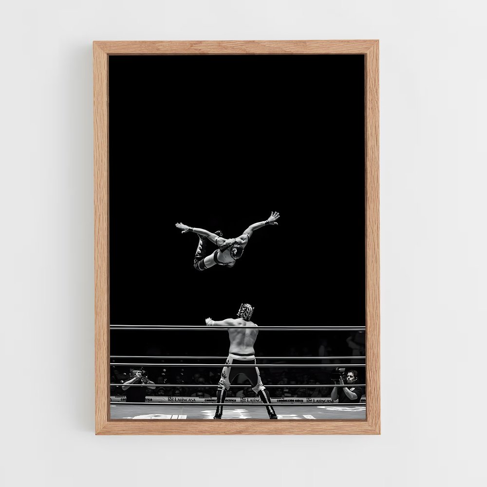 ap-lucha libre-4 cadre Bois clair