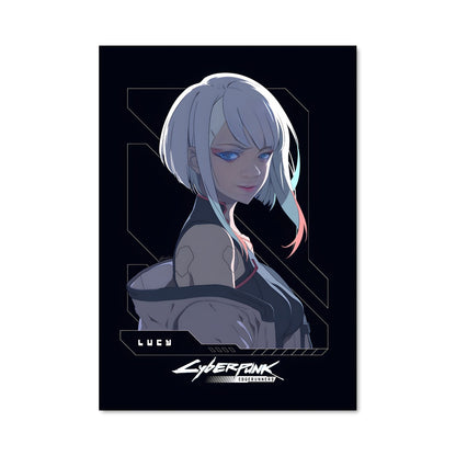 Poster Lucy dans la Nuit Cybernétique