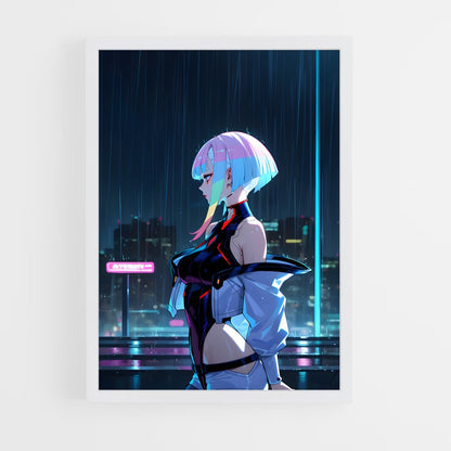 ap-lucy cyberpunk-4 cadre Blanc