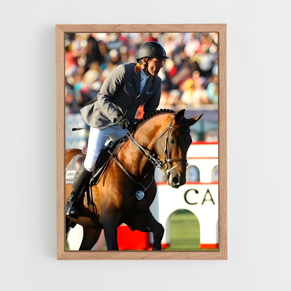 ap-ludger beerbaum-3 cadre Bois clair