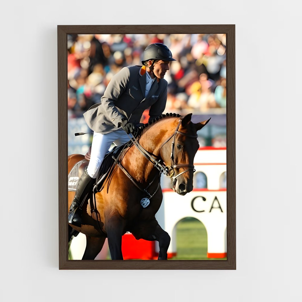 ap-ludger beerbaum-3 cadre Bois foncé