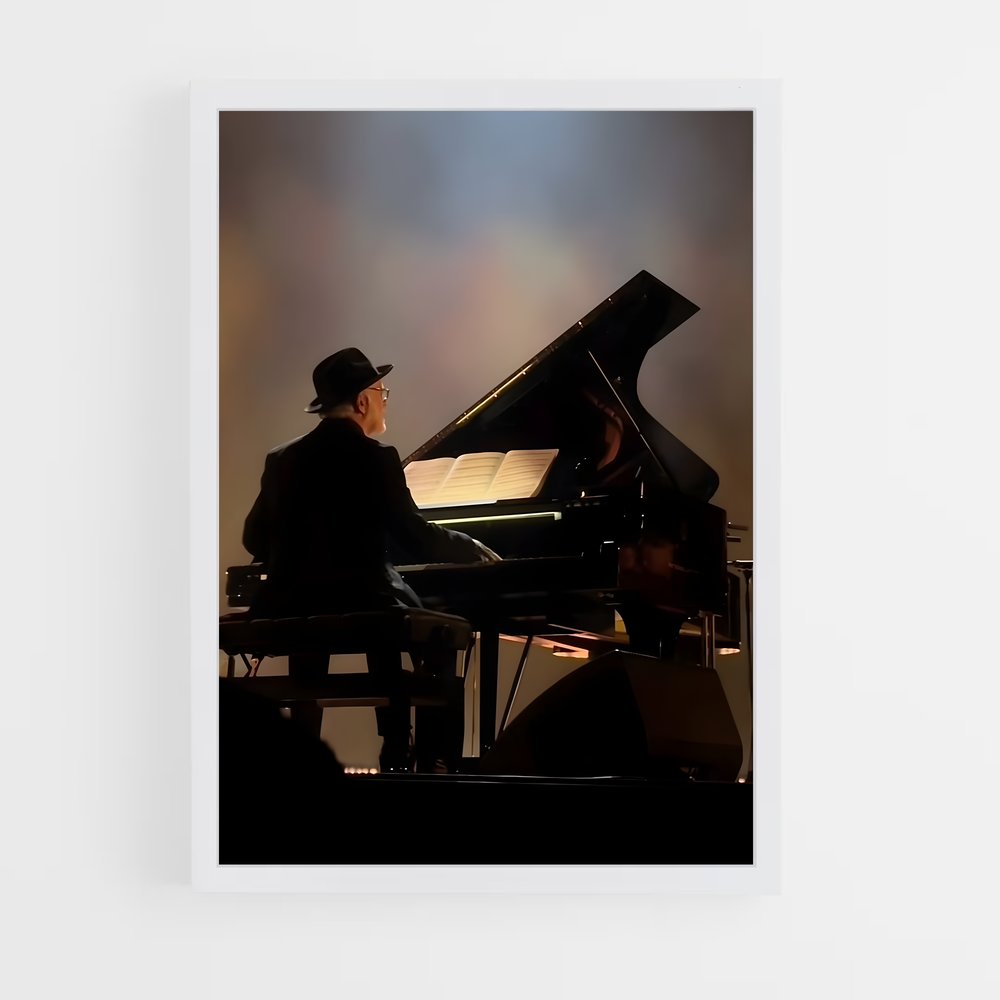 ap-ludovico einaudi-1 cadre Blanc