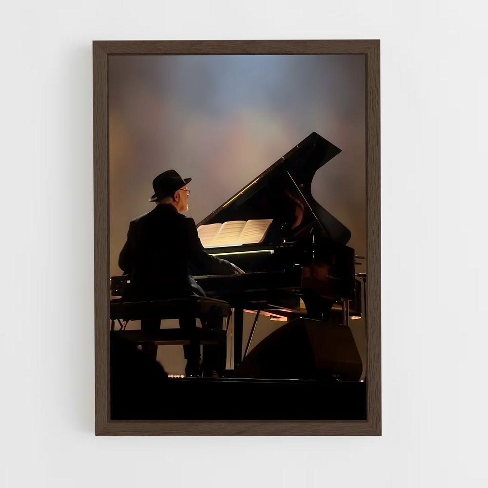 ap-ludovico einaudi-1 cadre Bois foncé