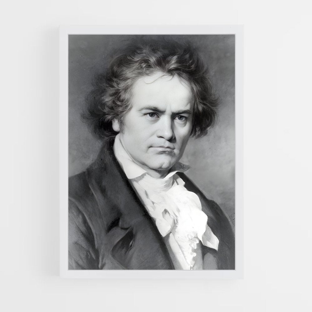 ap-ludwig van beethoven-1 cadre Blanc