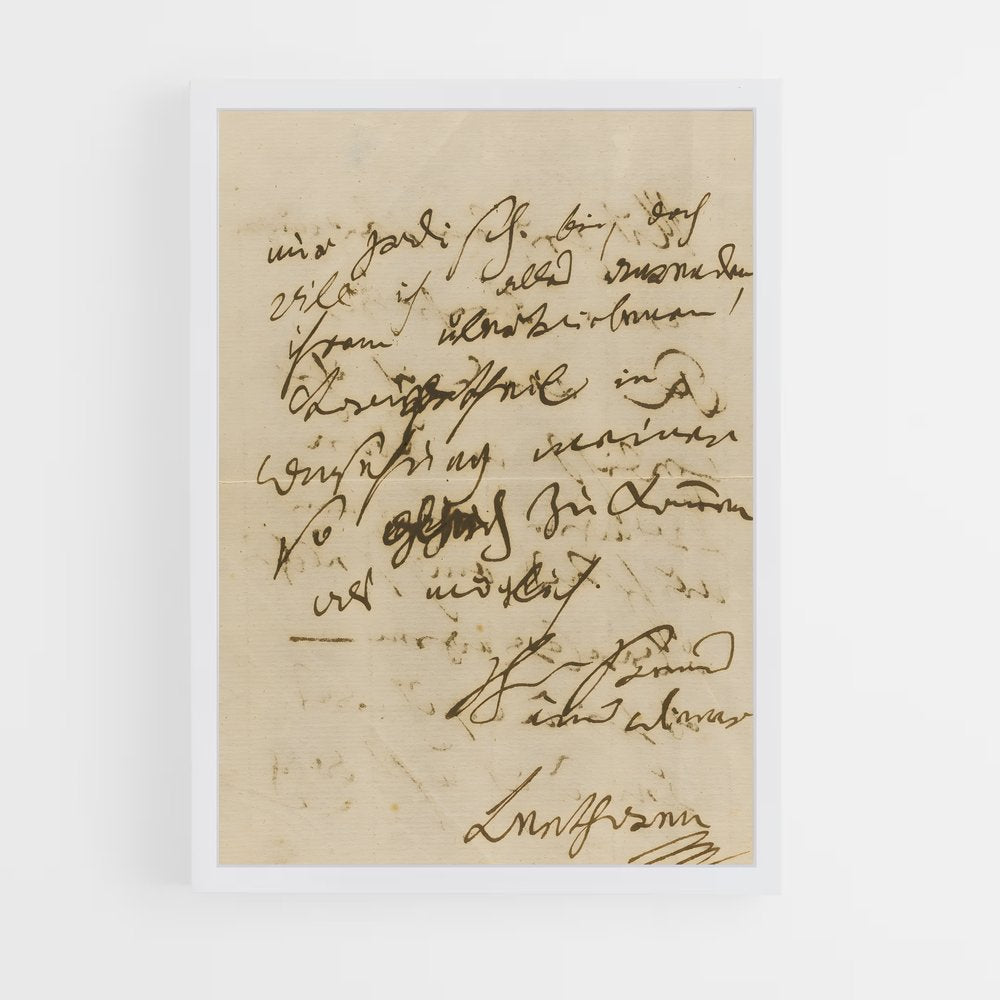ap-ludwig van beethoven-3 cadre Blanc