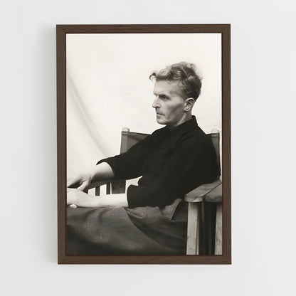 ap-ludwig wittgenstein-1 cadre Bois foncé