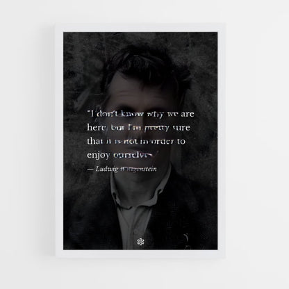 ap-ludwig wittgenstein-5 cadre Blanc