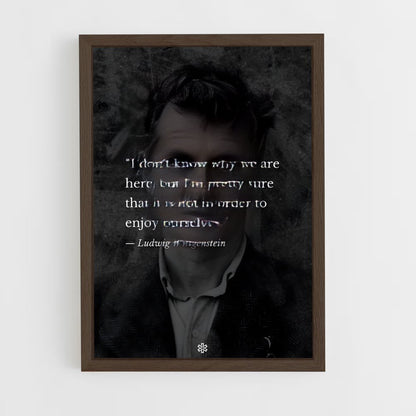 ap-ludwig wittgenstein-5 cadre Bois foncé