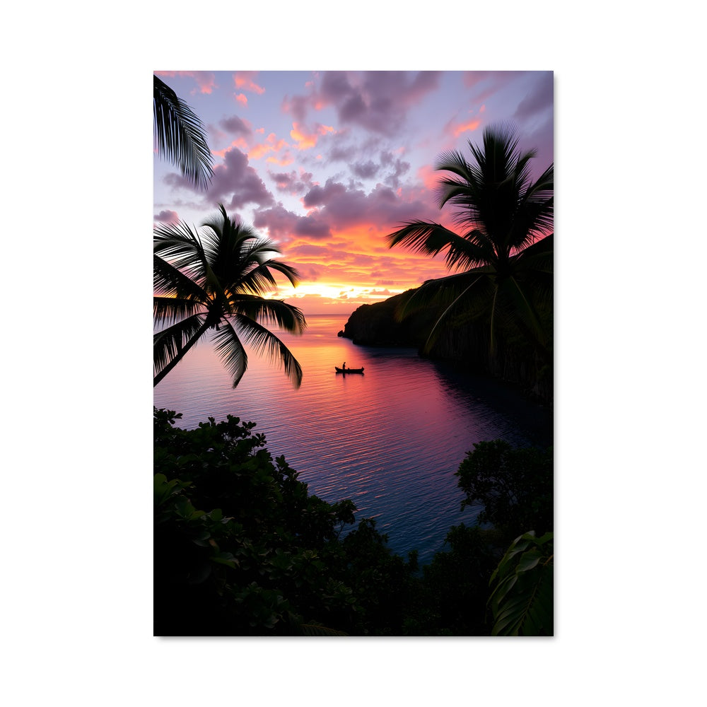 Poster Coucher de Luganville