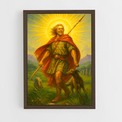 ap-lugh-5 cadre Bois foncé