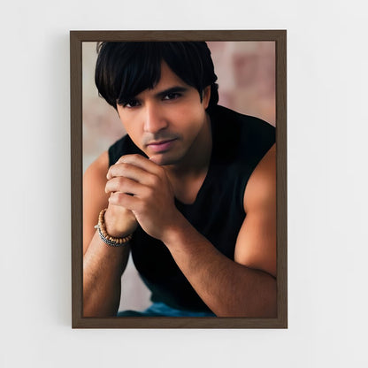 ap-luis fonsi-11 cadre Bois foncé